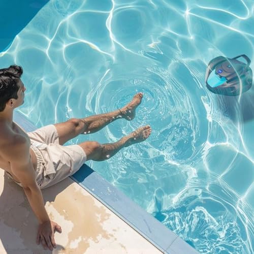 MOOVO. Robot Limpiafondos s/Cable. Duración 90'. Piscinas hasta 80m²
