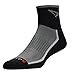 DryMax Trail Run 1/4 Crew (Turndown), Gray/Black, W7.5-9.5 / M6-8