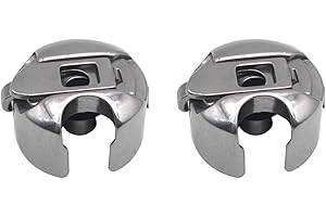 SERMALOER Brand 2PCS #S06573052 Bobbin Case Compatible with Brother DZ1500F, PQ-1300, PQ-1500, PQ1500SL, Babylock L500A Jane,