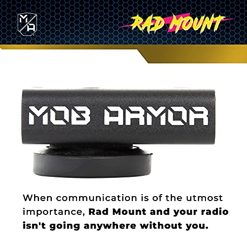 Mob Armor Rad Mount Car Radio Mount Dual Radio Mounting Kit for Handheld CB Radio