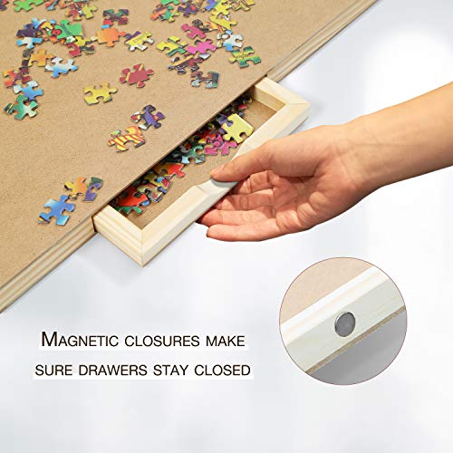 Gamenote Jigsaw Puzzle Table 1500 Pieces for Adults Large Puzzle