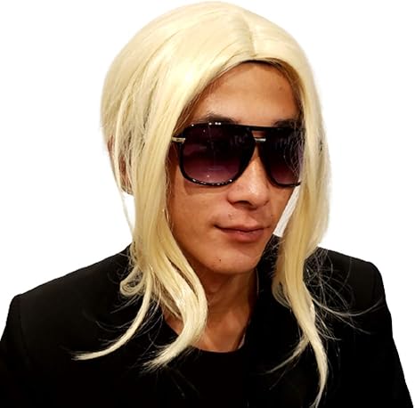Amazon Tuisku ホスト コスプレ ハロウィン ウィッグ メンズ 男装 衣装 仮装 ゴールド ネット サングラス ヘアゴム 4点セット A コスプレ 仮装 通販 Amazon Tuisku ホスト コスプレ ハロウィン ウィッグ メンズ 男装 衣装 仮装 ゴールド ネット サングラス ヘアゴム 4点セット A コスプレ 仮装 通販