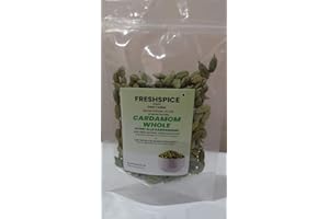 FreshSpice Green Cardamom Pods (100g / 3.53 oz) | Harvested directly from farms and lab tested for purity