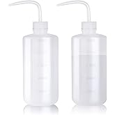 Tattoo Wash Bottle Squeeze, Melphoe 2Pcs 500ml Water Squirt Bottle Succulent Watering, Safety Rinse Watering Tools, Tattoo Su