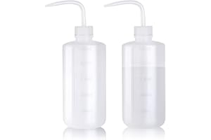 Tattoo Wash Bottle Squeeze, Melphoe 2Pcs 500ml Water Squirt Bottle Succulent Watering, Safety Rinse Watering Tools, Tattoo Su
