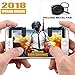 [Upgrade Version] Woocon PUBG Mobile Game Controller, Shoot and Aim Fire Trigger Keys L1R1, for PUBG/Fortnite/Rules of Survival/Knives Out Joysticks for iPhone Android Phones