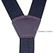 Braces Suspenders for Kids Men - Y Shape Adjustable Elastic Leather Suspenders by Kajeer (27.6 - 29.5 Inch ( 3 Years - 8 Years), Army green)