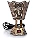 AM Electric Bakhoor Burner Electric Incense Burner - Oud Resin Frankincense (Small Hexagon Bronze)