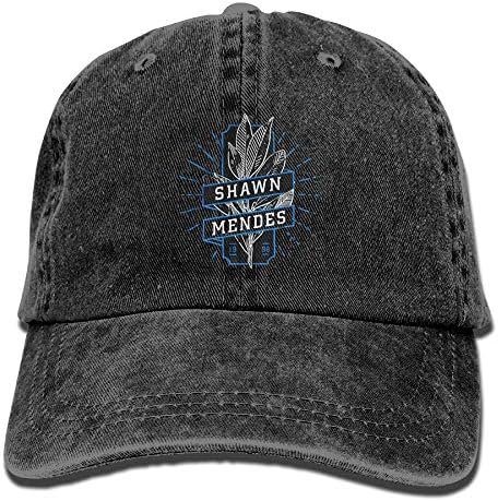 Lbuxinqu Sha-wn Men-des Logo Adult Cowboy Hat Unisex