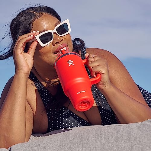Hydro Flask 40 Oz Travel Tumbler with Handle, Lid and Straw