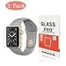 [3 - Pack] Apple Watch 42mm Screen Protector, Wtbone [Only Cover Flat Area] [9H Hardness] [Anti-Scratch] [Anti-Shatter] [Anti-Fingerprint] Tempered Glass Screen Protector for Apple Watch 42mm