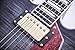 2019 NEW GROTE 335 style Jazz Electric Guitar Flame Maple top Semi-Hollow Body Gold Hardware (black)