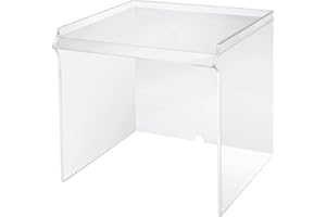 Acrylic Draft Shield Dust Cover for Lab Equipment or Office Use 15x15x15 Inches Medium