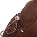 NRS Competitor Series Chocolate Roughout Team Roping Saddle Roughout 14.5thumb 4
