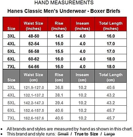 boxer measurements