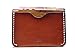 MEKU Men's Handmade Minimalist Leather Wallet Credit Card Holder Slim Card Wallet Tan Father Day Gifts