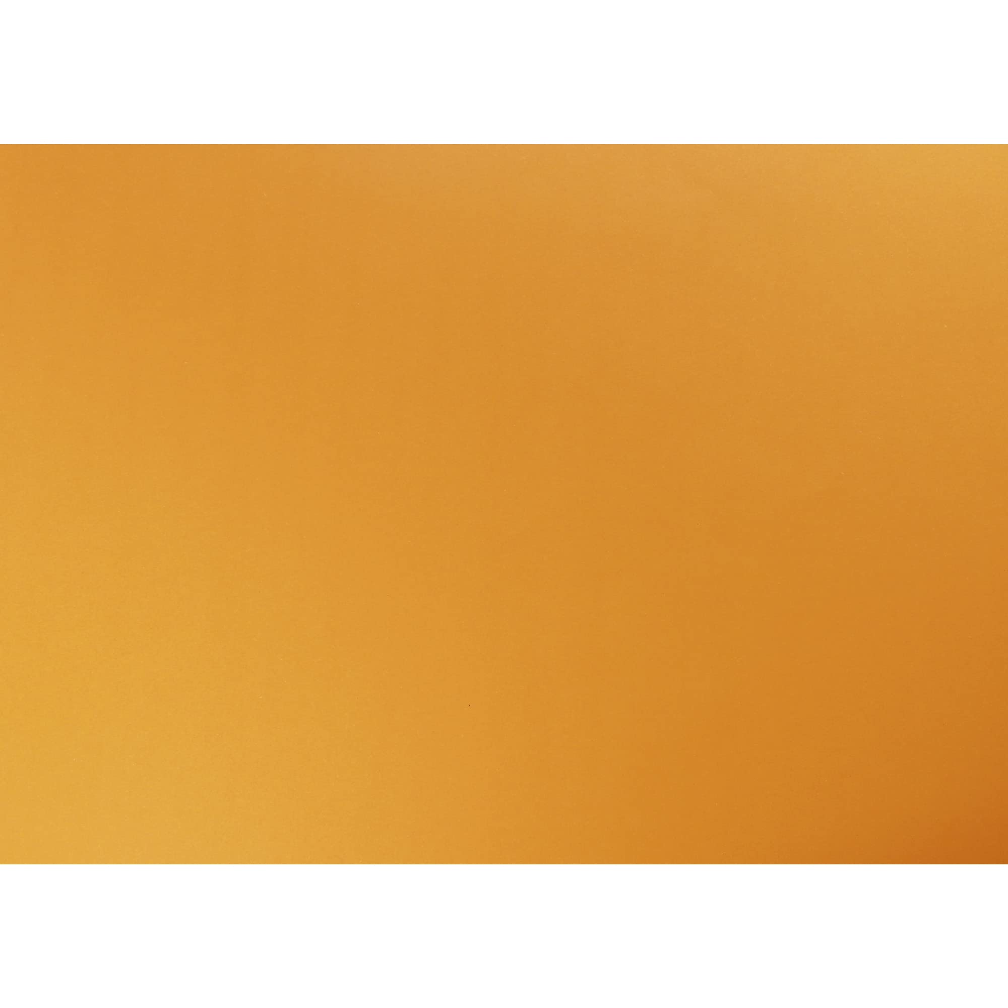 Maildor by Clairefontaine 455616C Pack of 25 Sheets of Coloured Paper 270g Golden Yellow Format 50x65cm Recycled Smooth Cardboard Handicraft craft activities