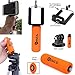 AccessoryBasics SNAP-II Smartphone Holder Mini Hand Grip Stabilizer & GOPRO Tripod Adapter Kit for Action Camera & Smartphone (Fits All Hero 8 7 6 i Session Phone 14 13 12 11 PRO MAX Galaxy S20 S21)