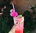 8 Dozen Flamingo Honeycomb Straws - Hawaiian Luau/Birthday/Pool Party Supplies Tropical Drinks Decorations