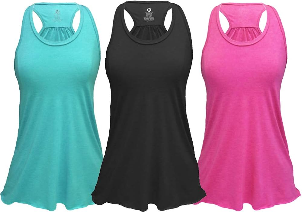 plus size flowy racerback tank