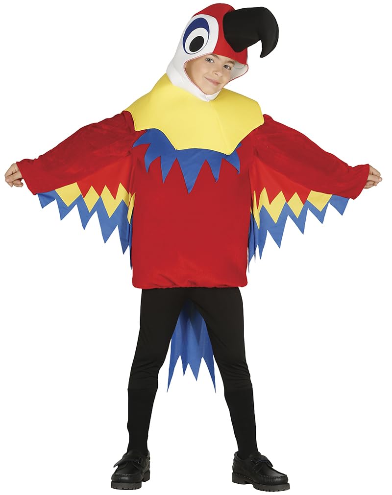 FIESTAS GUIRCA Children's Tropical Parrot Costume