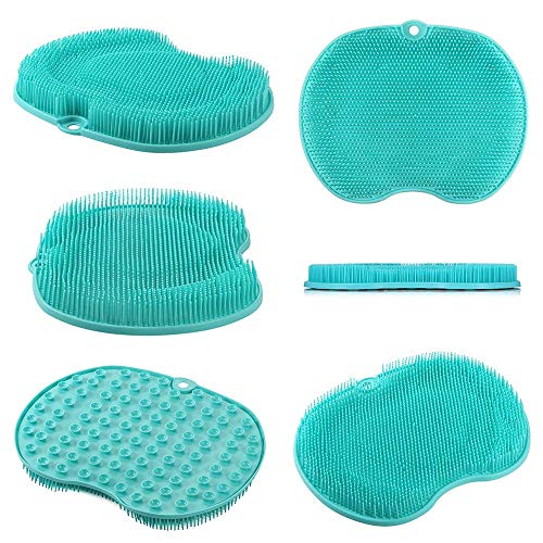 Extra Large Shower Foot Cleaner Scrubber Massager with NonSlip Suction