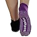 PRETMANNS Pilates Yoga Grip Socks for Women – Non Slip Sticky Barre Yoga Socks – 2 Pairs Medium – Fit Shoe Size 7-9