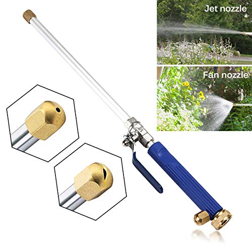 CAVEEN Jet Car Washer Power Hose Nozzle, Magic High Pressure Wand, Flexible Water Hose Nozzle Sprayer Extendable Home Garden Car Washing Glass Window Cleaning