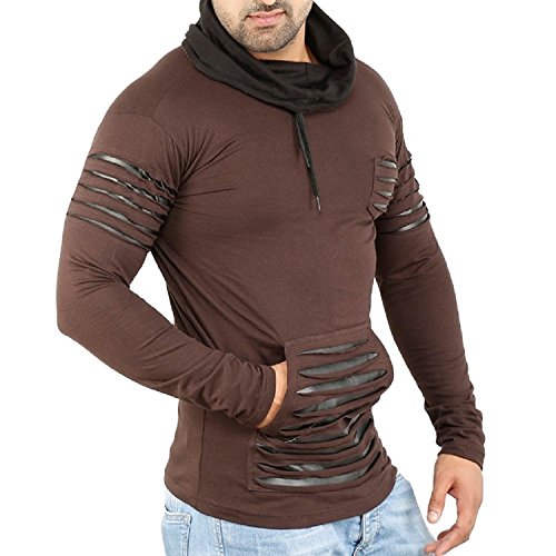 full sleeve t shirt with cap