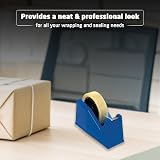 1ABOVE Clear Packing Tape 3 Rolls 24mm x 40m Strong Adhesive Sellotape view 2