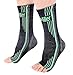 Doc Miller Ankle Compression Sleeve – Plantar Fasciitis Support, Toeless Neuropathy Socks, 20-30 mmHg, Achilles Tendonitis Relief Brace, Elastic Support for Swollen Ankles, Men & Women, 1 Pair