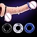 3Pcs Men Vibration Collars Delay Premature Lock set