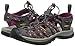KEEN Women's Whisper Closed Toe Sport Sandals, Magnet/Sangria, 8.5