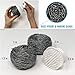Stainless Steel Scrubber Set, Marine Grade Steel Wool Scouring Pads with Brush Handle, Heavy Duty Cleaning Supplies for Kitchen, Dishes, Teak Wood, Outdoor Furniture, and Metal Tough Cleaning Tasks