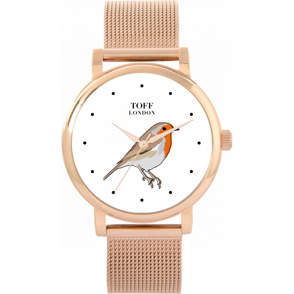 Toff London Ladies Robin Bird Watch