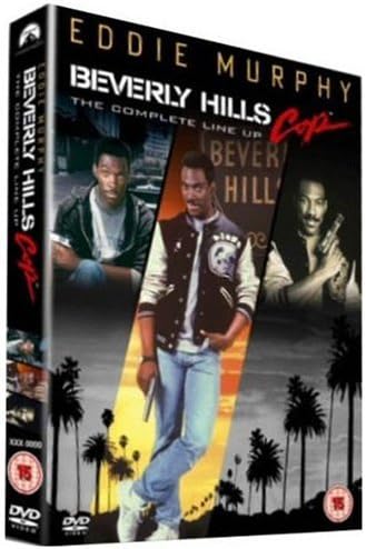 Beverly Hills Cop Trilogy 3 Disc DVD Box Set Paramount Home Entertainment 1984