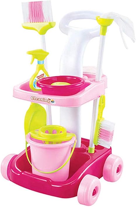 children's cleaning cart