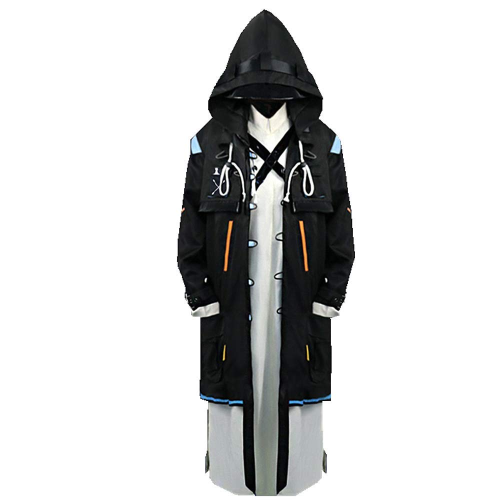 Cosplay Costume Halloween Masquerade Game Arknights Doctor Robe Coat Hoodie Coat Jacket Uniform Suit