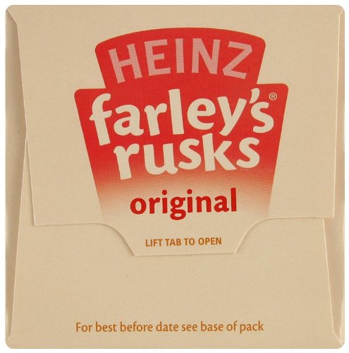 Heinz Farley Rusks, Biscuits For Baby's & Toddlers, 5.3-Ounce Boxes (Pack of 6)