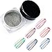 Ultra Smooth Holographic Nail Powder Rainbow Effect Laser Manicure Glitter Pigment Nail polish;1g;2 Sponge Kits;Top Grade Quality