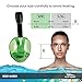 Usnork [2018 Upgrade Full Face Snorkel Mask for Kids and Adults, Easybreath Snorkeling Gear, Anti-Fog, Anti-Leak Snorkel Set, Scuba Mask with 180 View, 4 Gifts (Black - Green, S/M)