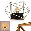 Babol bureaulamp metaal goud zwart modern tafellamp geometrische patronen wandlamp voor 1 x E27 max. 60 watt, geschikt…