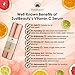 Vitamin C 25% Serum For Face With Hyaluronic Acid- Facial Serum Organic Skin Care With Natural Ingredients For Acne Scars, Anti Aging, Anti Wrinkle, Age Spots, Sun Damage- (30ml) 1.0 Fl