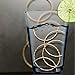 SHEGRACE Multi Layer Bangles for Girls 24K Gold Plated Bangles with Diagonal Pattern 7.5