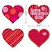 44PCS Valentine’s Day Decorations Set - Valentines Hanging Swirls Heart Garland String Photo Booth Props Rose Petals Wedding Anniversary Proposal Party Decor