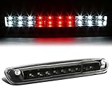 Chevy Silverado / GMC Sierra GMT900 High Mount Dual Row LED 3rd Brake / Cargo Light (Black Housing Clear Lens)