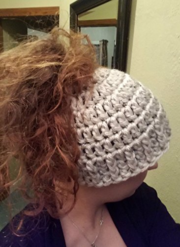 Messy Bun Ponytail Hat – Essential Collection by Shay’s Crochet Creation