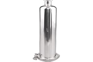 DERNORD 1.5 Inch Tri-Clamp Filter - SS304 Sanitary Fittings Inline Straight Strainer with 60 Mesh Stainless Screen