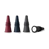 Rabbit W6121 Bottle Stoppers Set of 4, Multicolor
