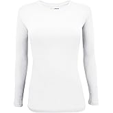 Natural Uniforms Women's Under Scrub Tee Crew Neck Long Sleeve T-Shirt